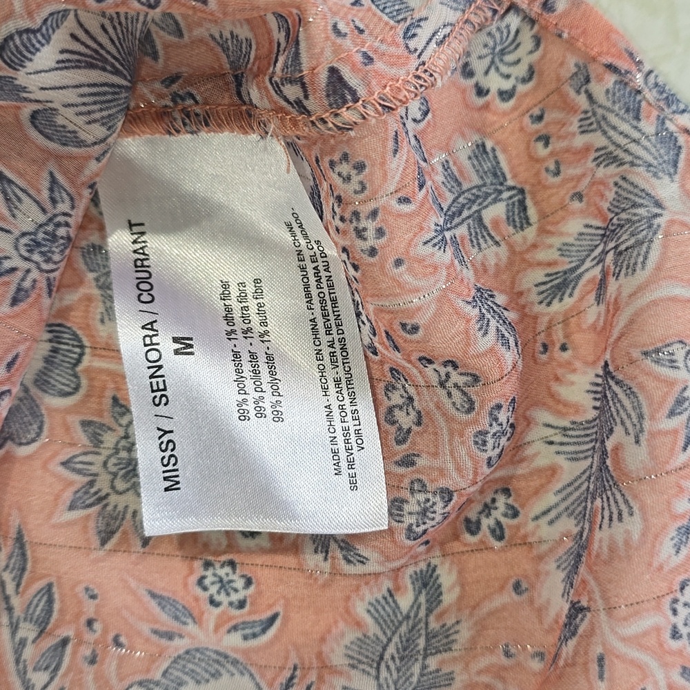 William Rast Blouse Size Medium‎ - Picture 9 of 12